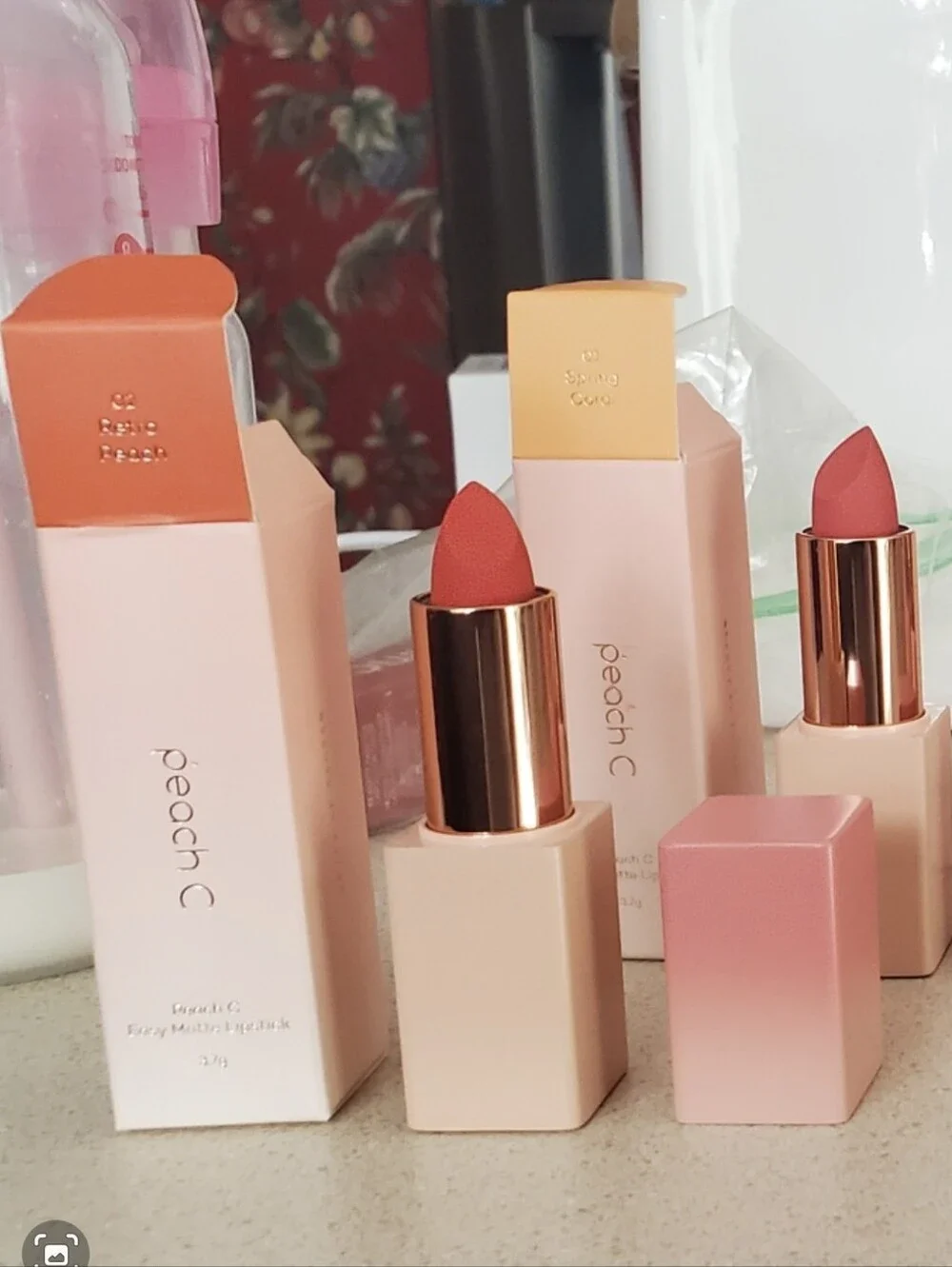 KBeauty Peach-C Lipstick, Various Shades BNIB